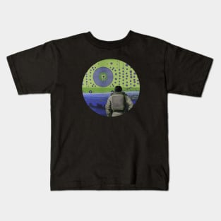 Hallucinating Astronaut 4 Kids T-Shirt